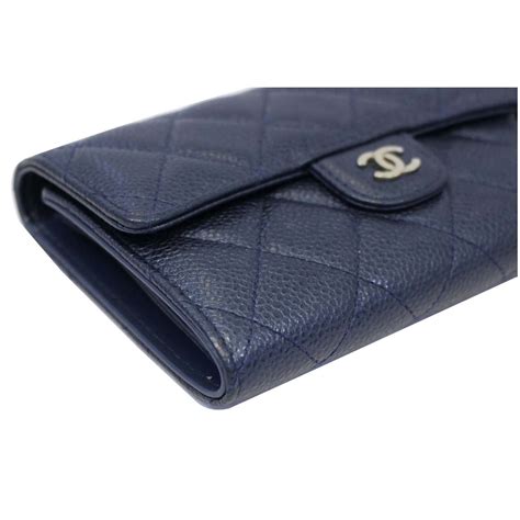 caviar leather chanel wallet